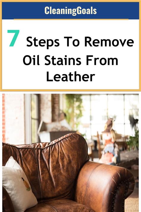 remove oil spot from leather.